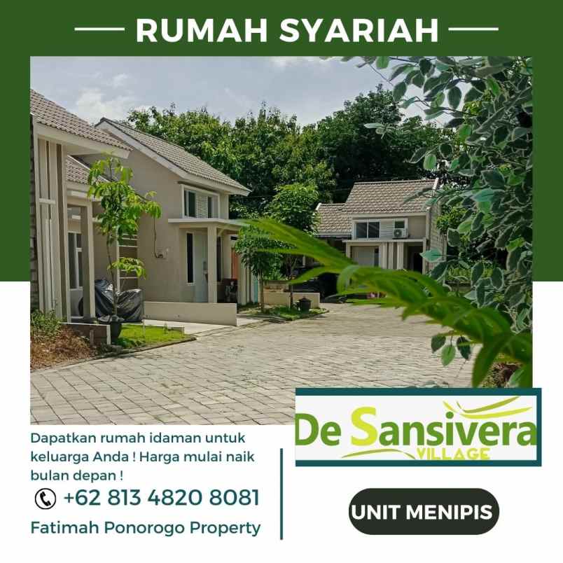 rumah minimalis keluarga harmonis di ponorogo