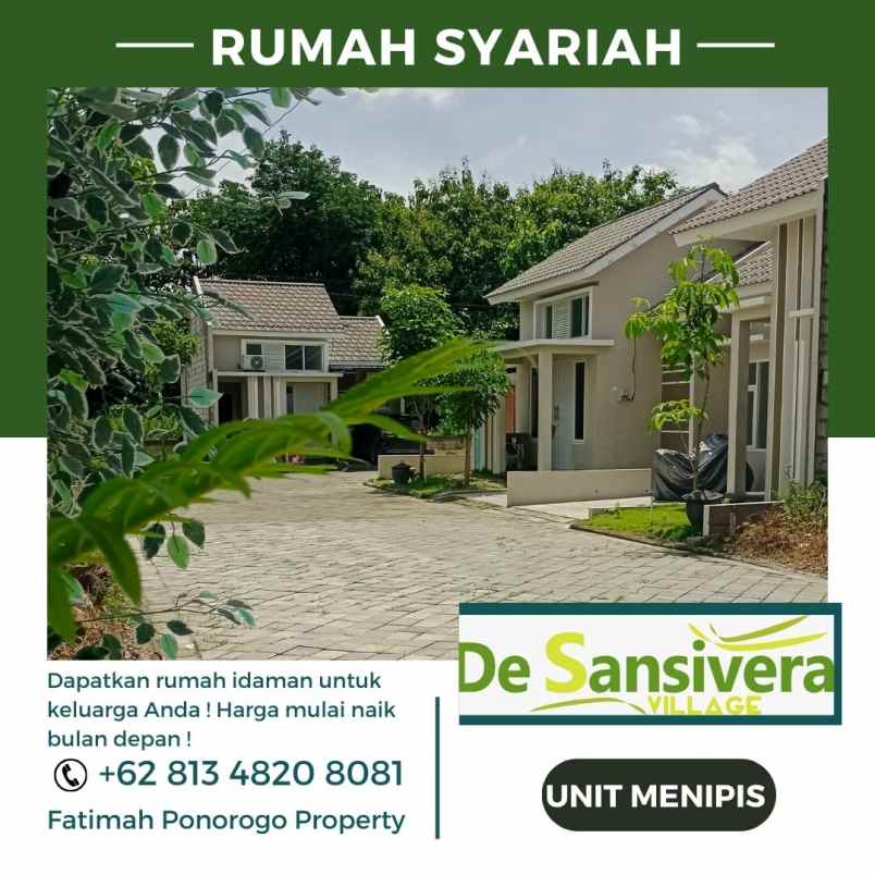 rumah minimalis keluarga harmonis di ponorogo