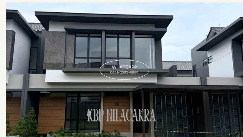 rumah modern cluster nilacakra kbp bandung