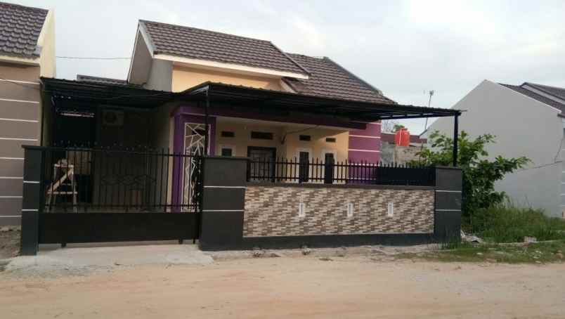 rumah murah cluster jl cipta karya harga 220 juta