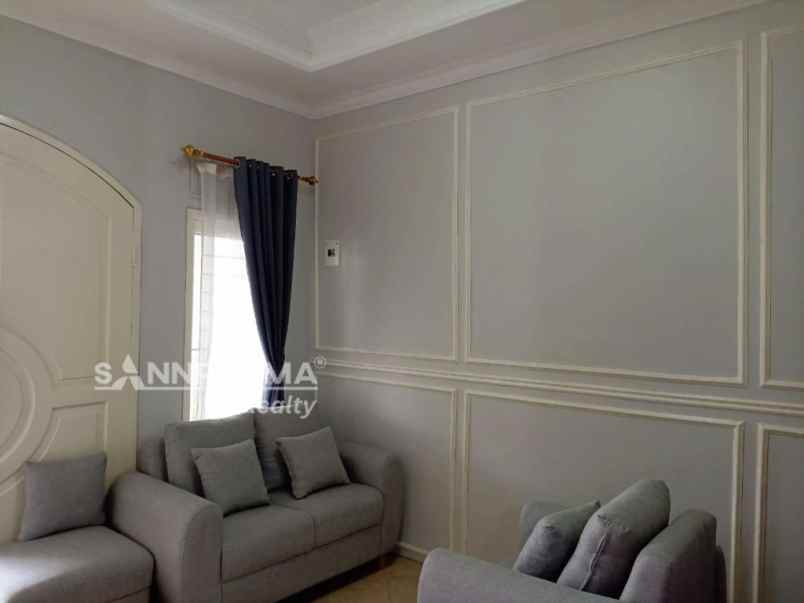 rumah second dalam cluster di serua bojongsari depok