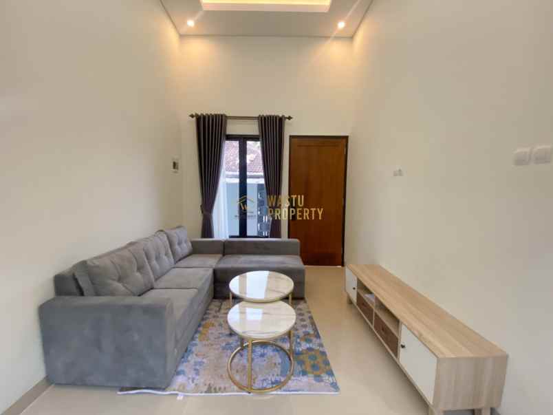 rumah semi furnish di ngaglik sleman siap huni