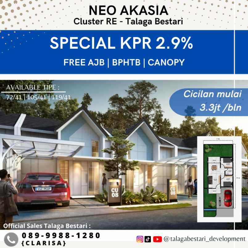 rumah talaga bestari cikupa