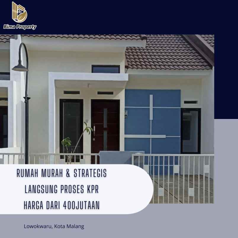 rumah view bagus jalan lebar di area kampus