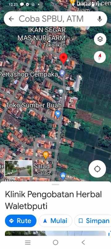 tanah d jual pingir jalan