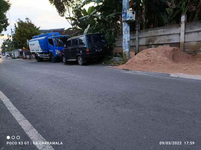tanah di belakang ubl kedaton luas 1100m shm