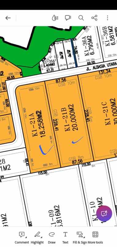 tanah industri delta silicon 8 lippo cikarang bekasi