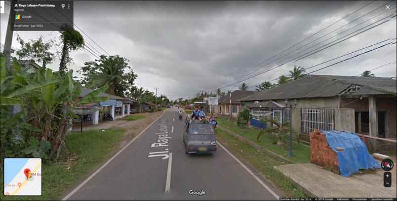 tanah jl labuan raya panimbang