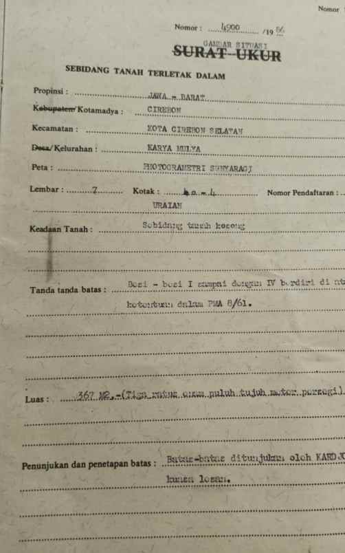 tanah kavling d jual setrategis