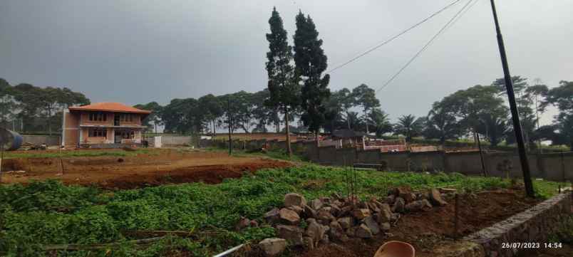 tanah kavling kebun teh puncak best view siap bangun