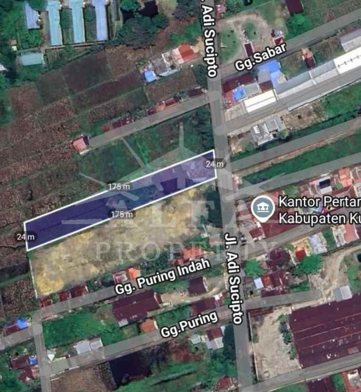 tanah komersial gudang akses kontainer 20ft 40ft