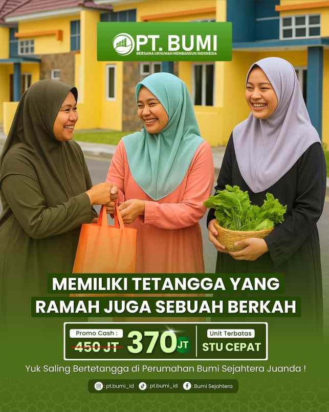 unit terbatas first come first serve rumah murah