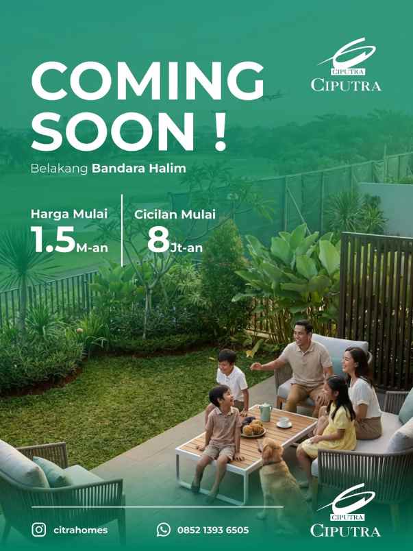 citra homes halim jakarta project by ciputra