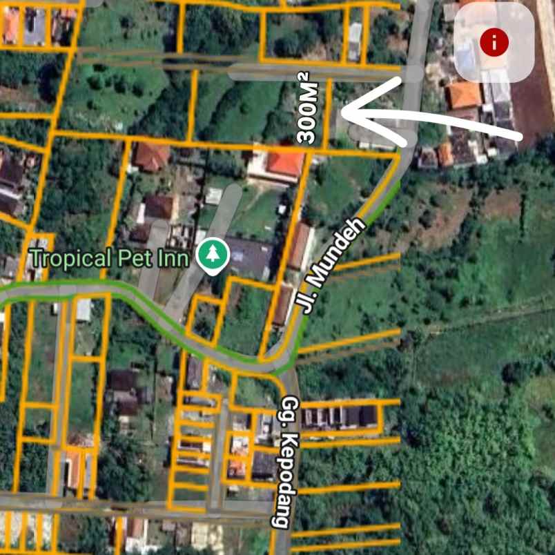 dijual 3 are jl mundeh gubug sari kutuh kuta selatan