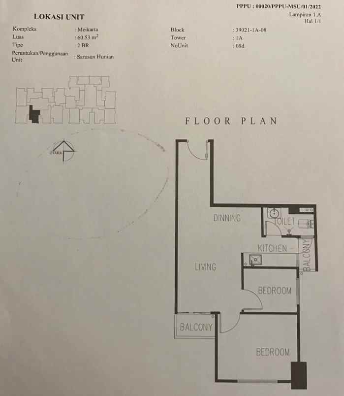 dijual apartemen meikarta murah