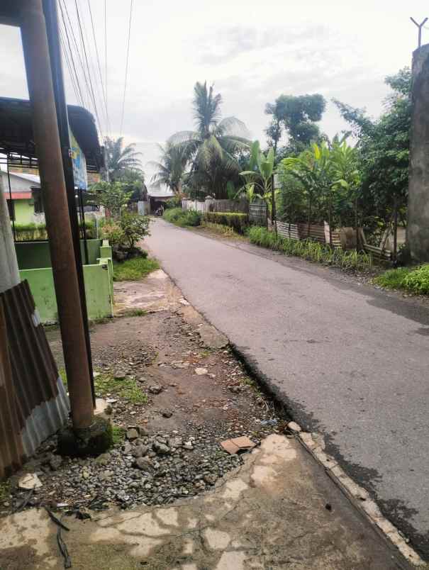 dijual cepat rumah sunggal deli serdang sumatera utara
