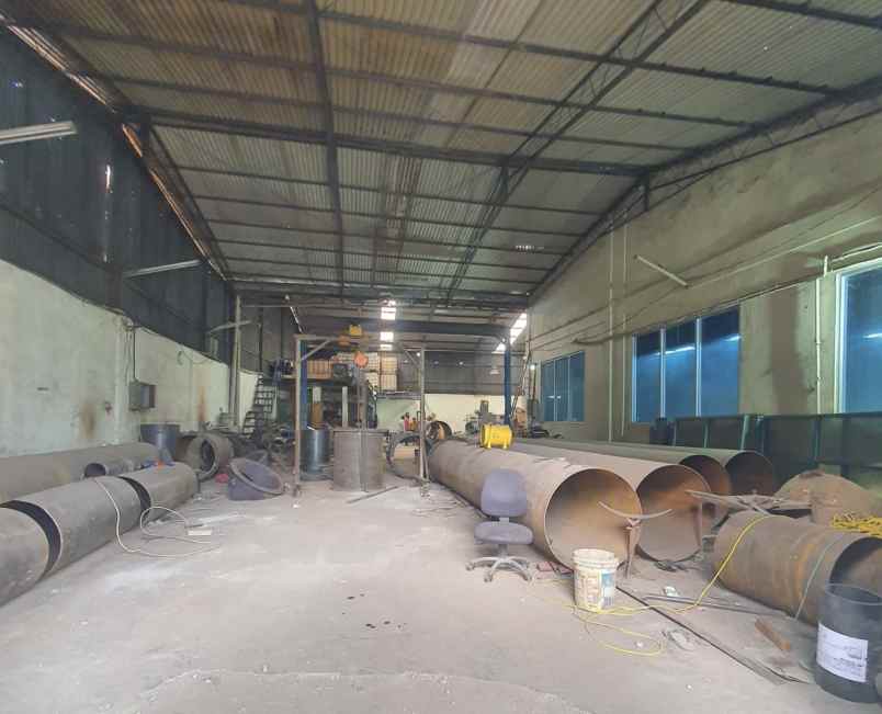 dijual gudang dan gedung di inspeksi kalimalang bekasi