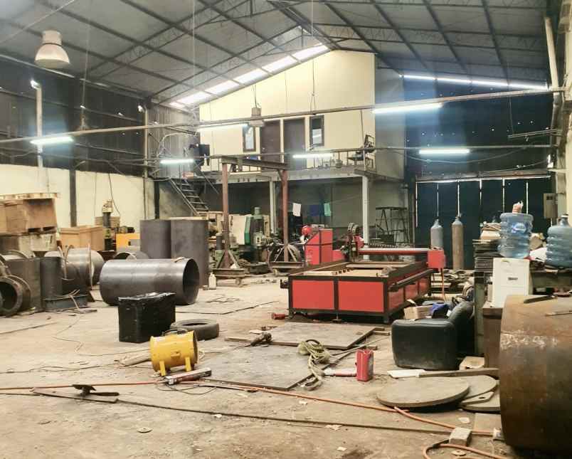 dijual gudang dan gedung di inspeksi kalimalang bekasi