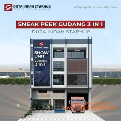 dijual ruko gudang kantor duta indah starhub