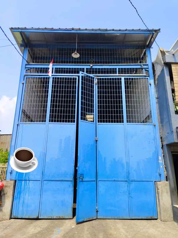 dijual ruko gudang kantor jalan dadap kosambi kab