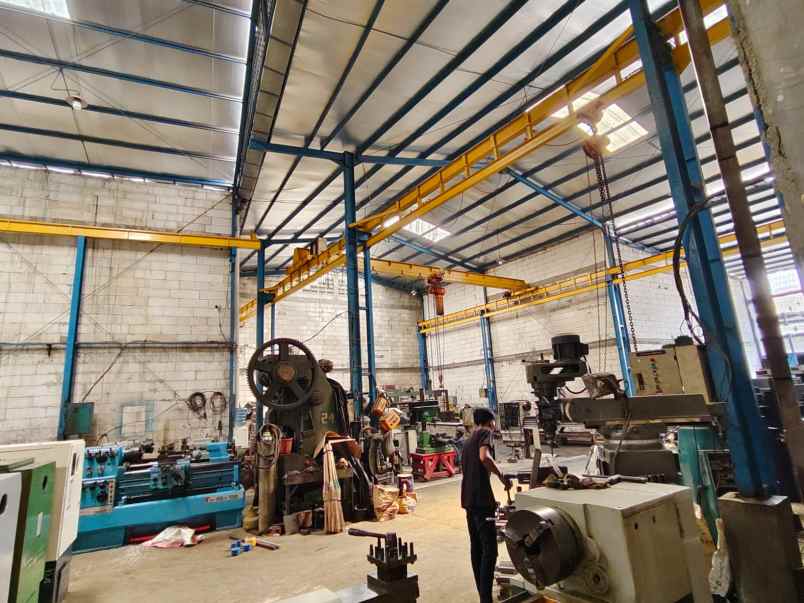 dijual ruko gudang kantor jalan dadap kosambi kab