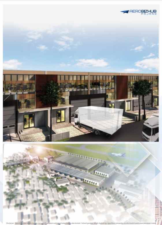 dijual ruko gudang kantor pajang kec benda kota