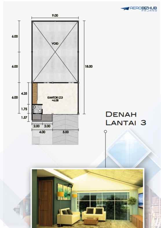 dijual ruko gudang kantor pajang kec benda kota