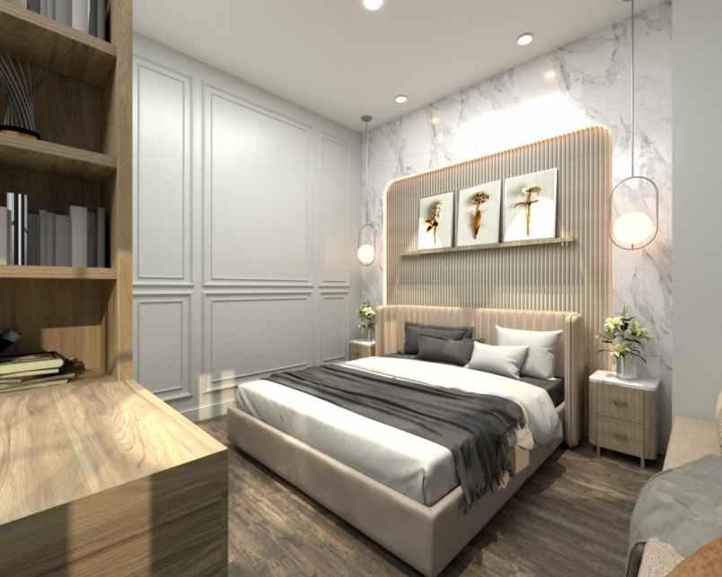 dijual rumah baru mewah di dekat mrt lebak bulus