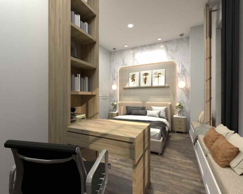 dijual rumah baru mewah di dekat mrt lebak bulus