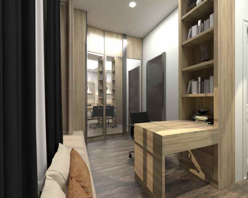 dijual rumah baru mewah di dekat mrt lebak bulus