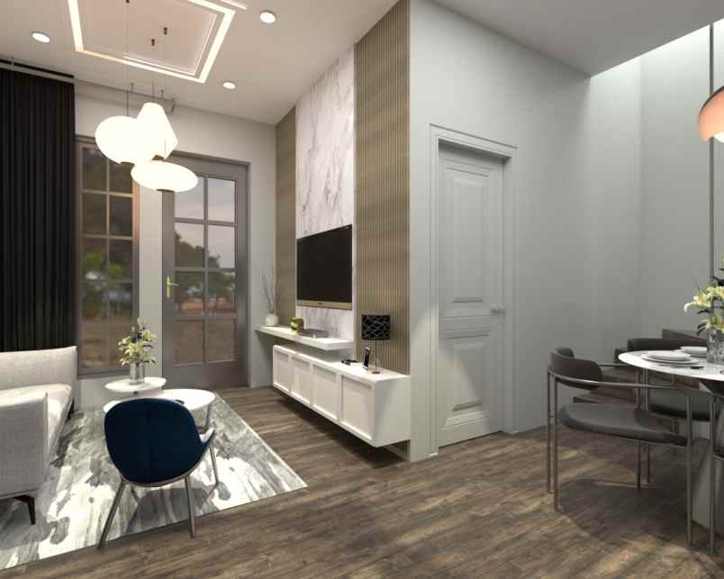 dijual rumah baru mewah di dekat mrt lebak bulus