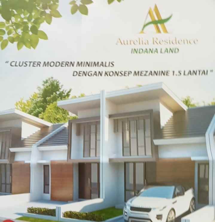 dijual rumah belakang kawasan mm2100