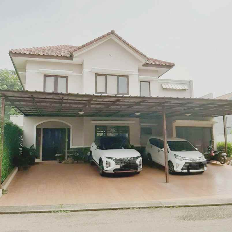 dijual rumah hook 3 kamar di legenda wisata cibubur