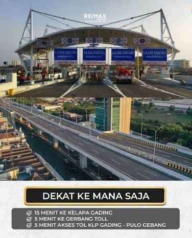 dijual rumah jgc jakarta garden city cakung