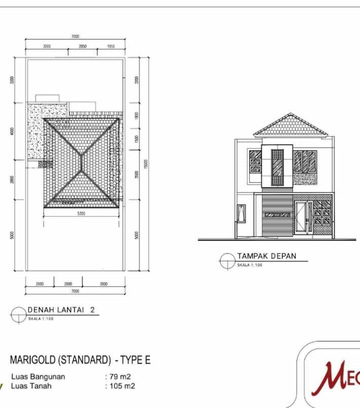 dijual rumah jl cinere parkview raya