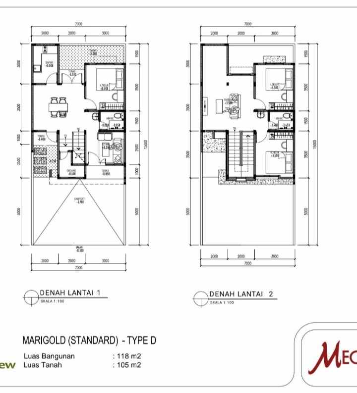 dijual rumah jl cinere parkview raya