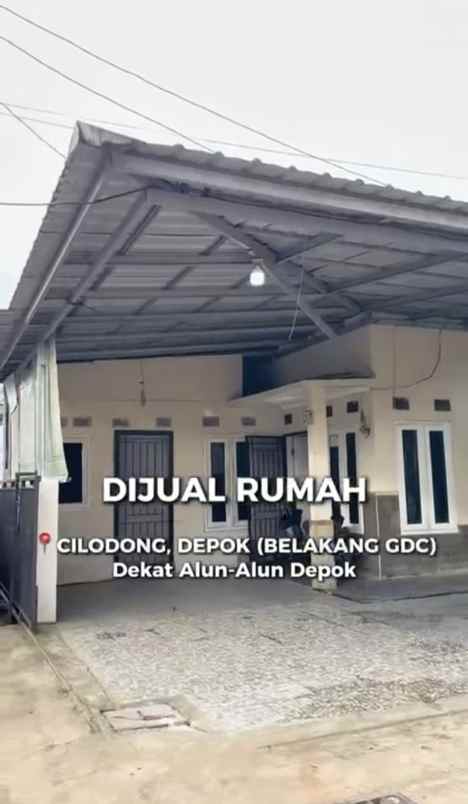 dijual rumah jl kalibaru cilodong