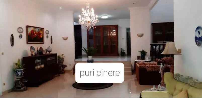 dijual rumah jl lembah pinus puri