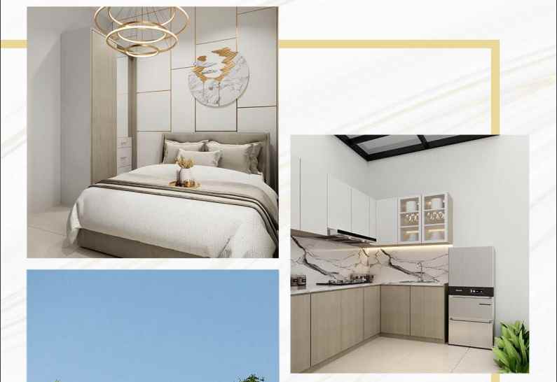 dijual rumah jl masjid 1 harjamukti kec