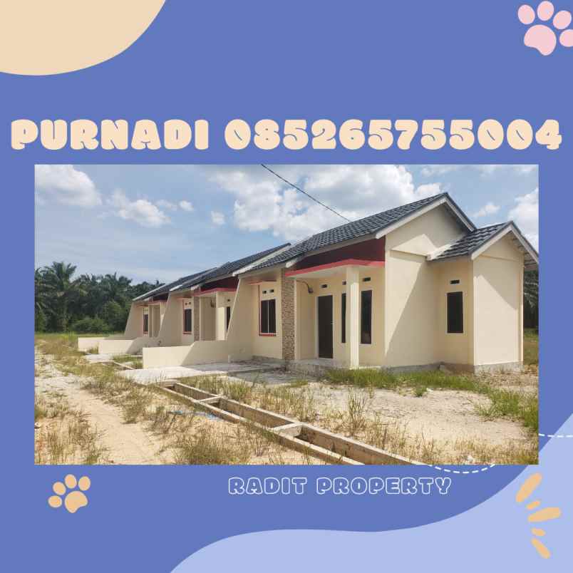 dijual rumah jl parit indah pesantren