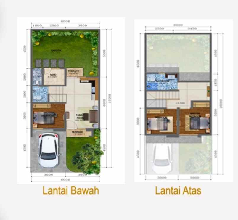 dijual rumah jl raya pagedangan jl kp