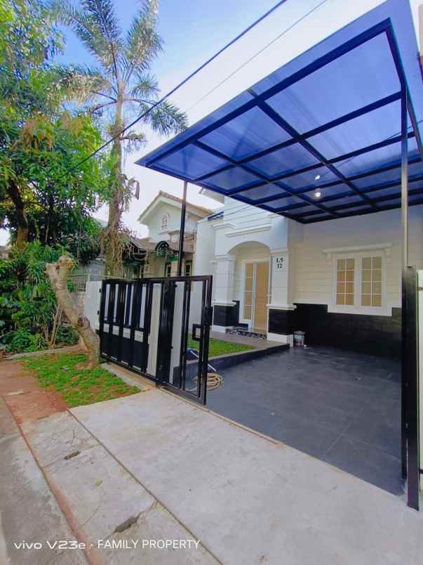 dijual rumah jln raya nusa loka bsd