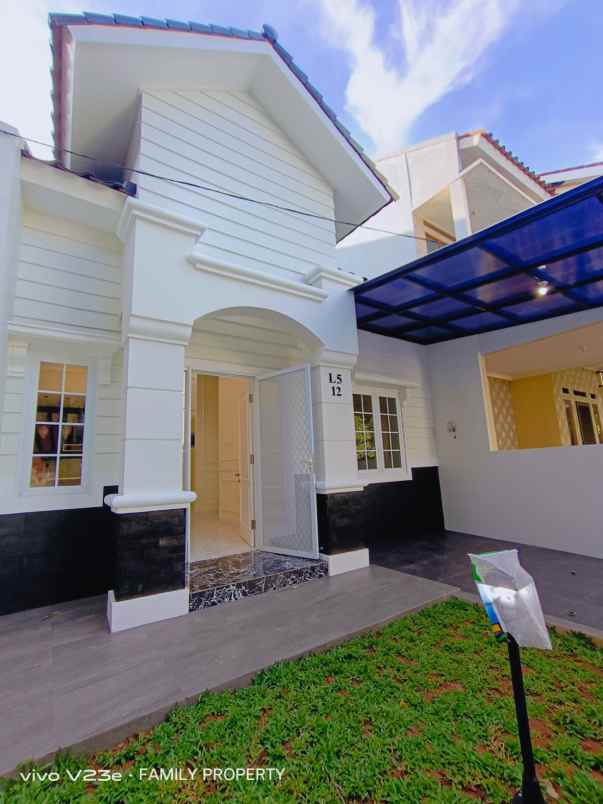 dijual rumah jln raya nusa loka bsd