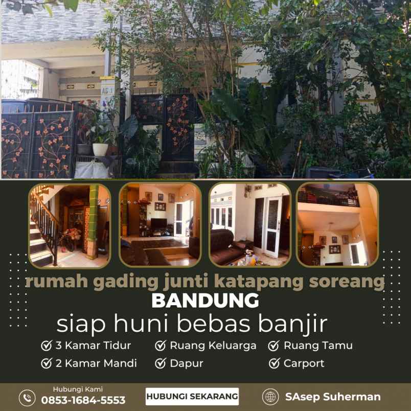 dijual rumah junti katapang soreang bandung
