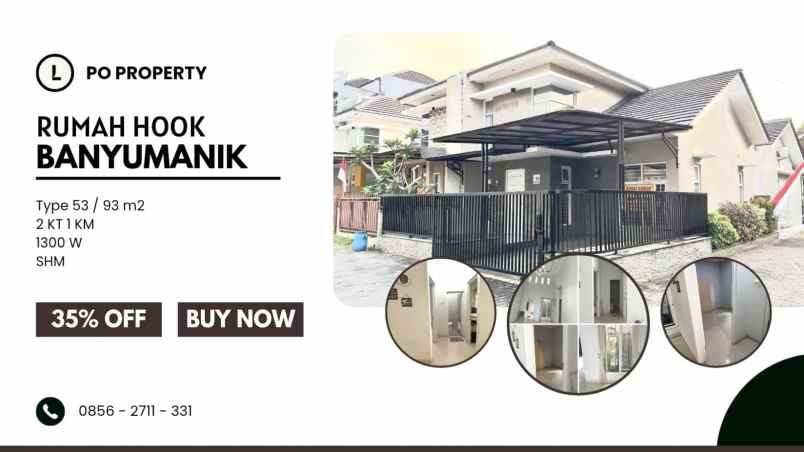 dijual rumah karangrejo banyumanik