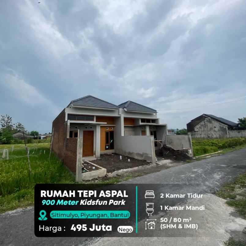 dijual rumah kidsfun park