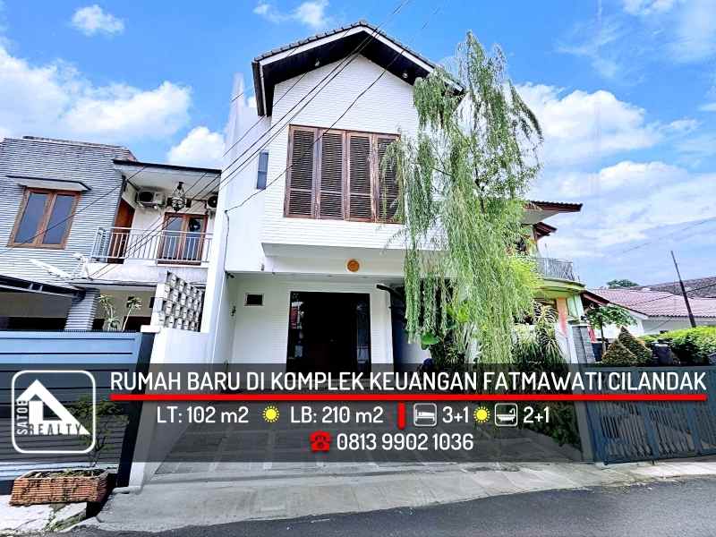 dijual rumah komplek departemen