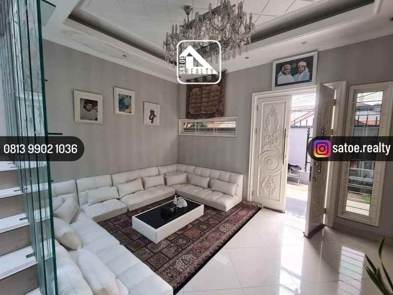 dijual rumah komplek dpr ri kemanggisan