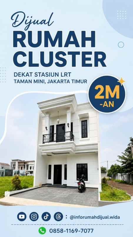 dijual rumah kramat jati