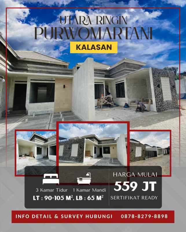 dijual rumah kringinan selomartani